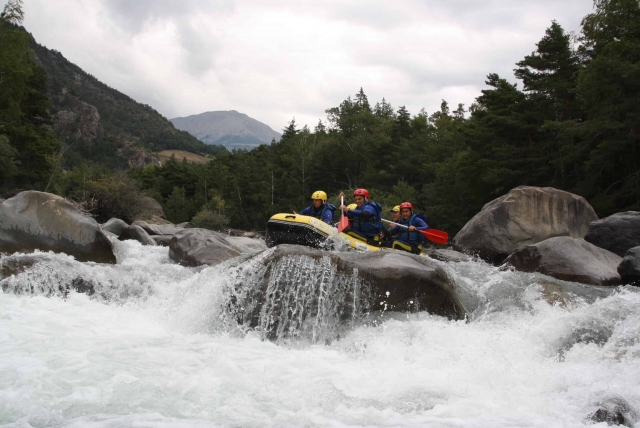  Rafting nas corredeiras de Ubaye 