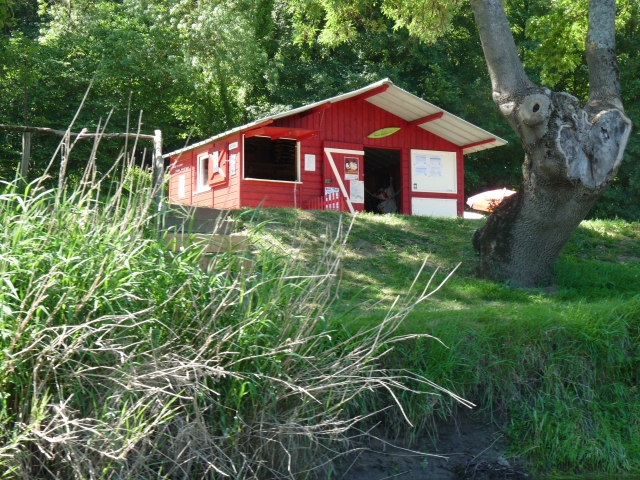  The Louet Evasion Canoe Base seen from the water 
