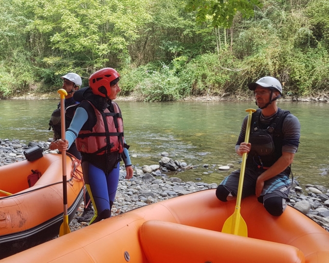 Quelques instants avant le départ