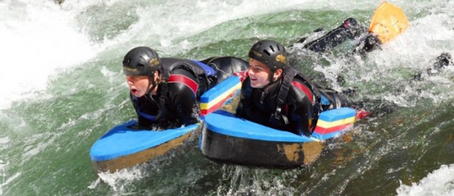 Descente en hydrospeed