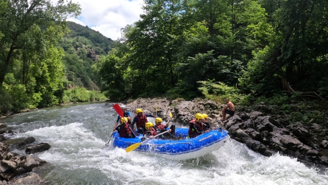  rafting en las aguas de la nive 