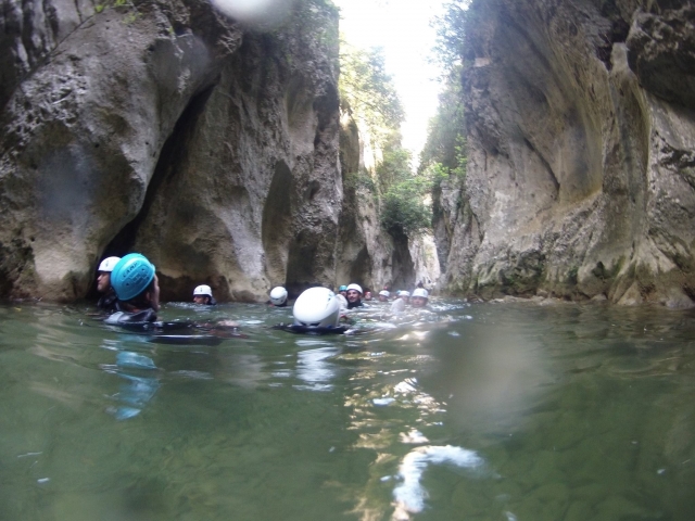  Descoberta do canyoning em Aude 