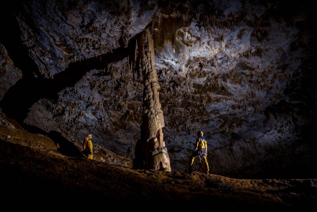 Spéléologie dans les pyrénées