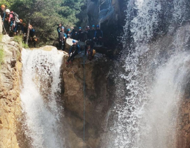  La Grande Cascata del canyon 