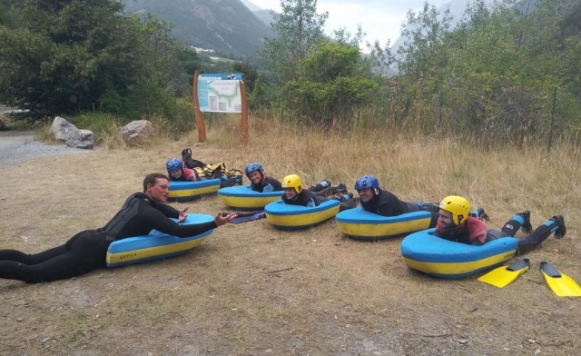  Introduzione all'Hydrospeed con il tuo istruttore 