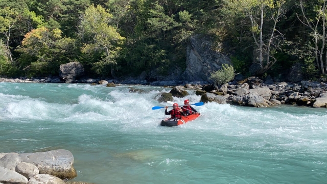 Descenso en canoa 
