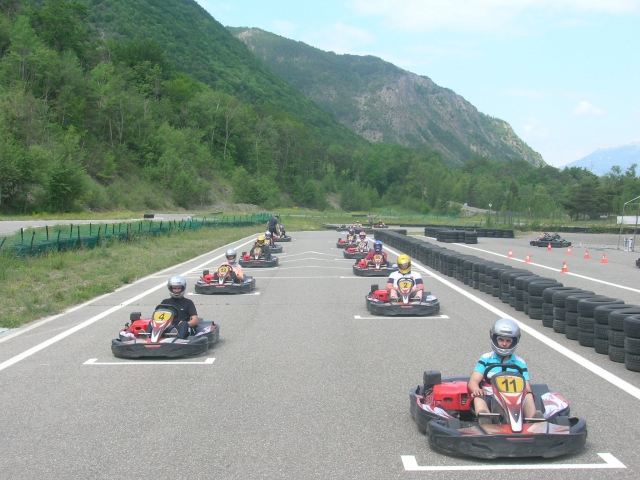  Corridas de kart com Jennif Air Karting 