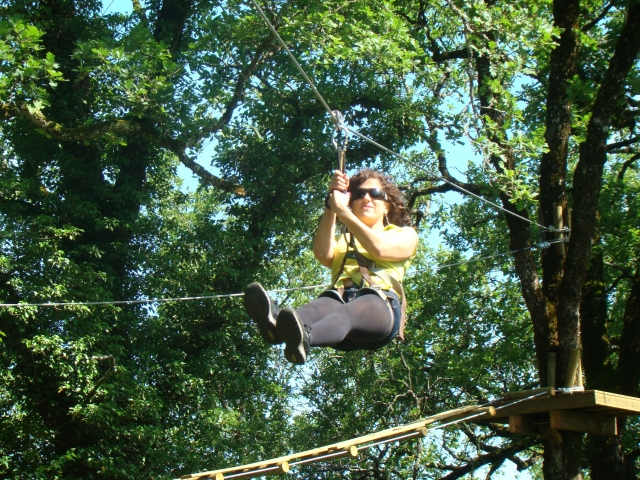  Baumwipfel- oder Baumwipfelabenteuer