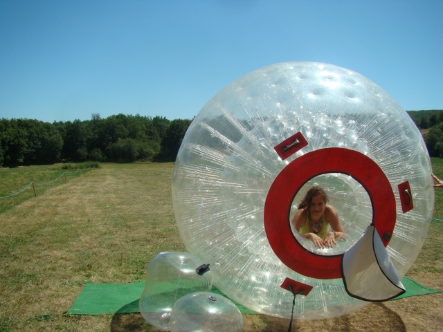  ZORBING in Corrèze 