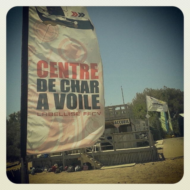 La franqui  char à voile