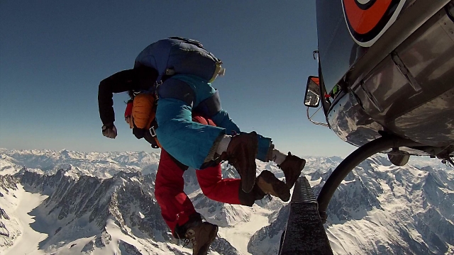  salto helicóptero Chamonix MONT BLANC 