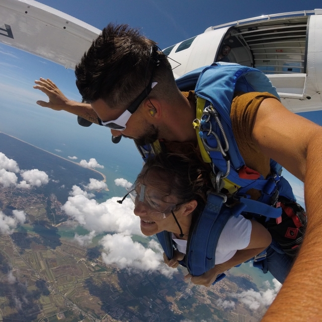 Saut en tandem pour votre première fois