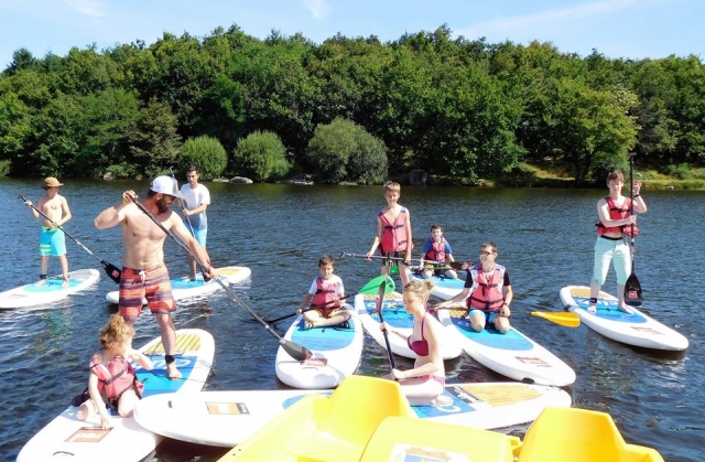 Stand Up Paddle en groupe