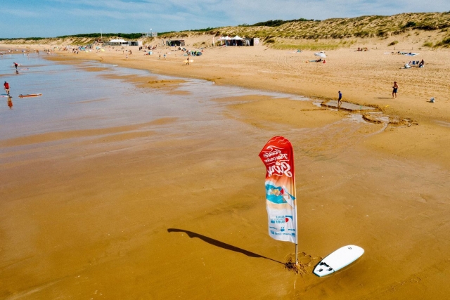 Plage de surf en Vendée