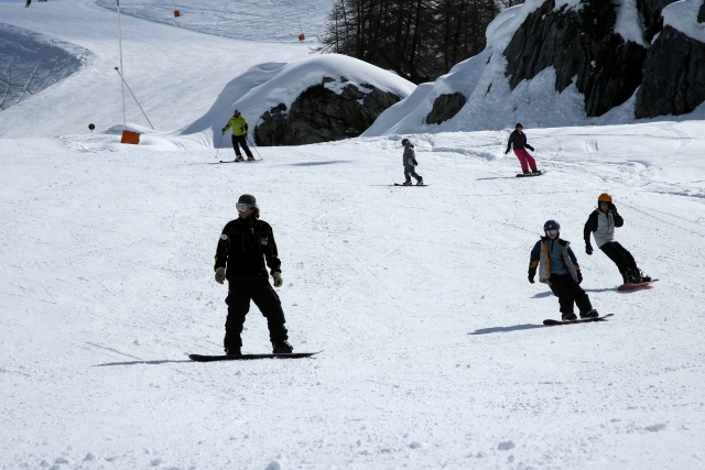 Snowboardunterricht Alpes de Haute Provence 