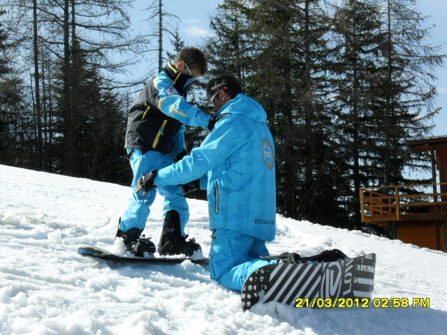  Snowboardunterricht