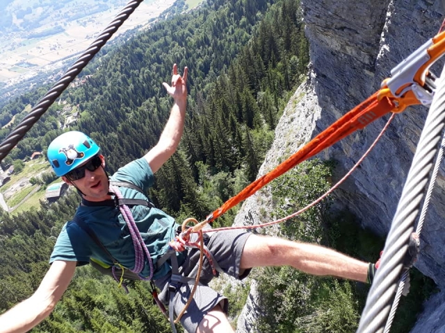  Die Wagemutigsten lieben den Via Ferrata 