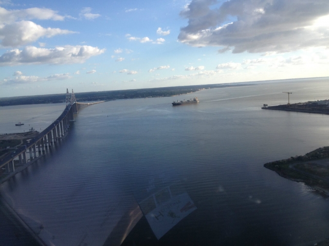  El estuario de Loira en St Nazaire 