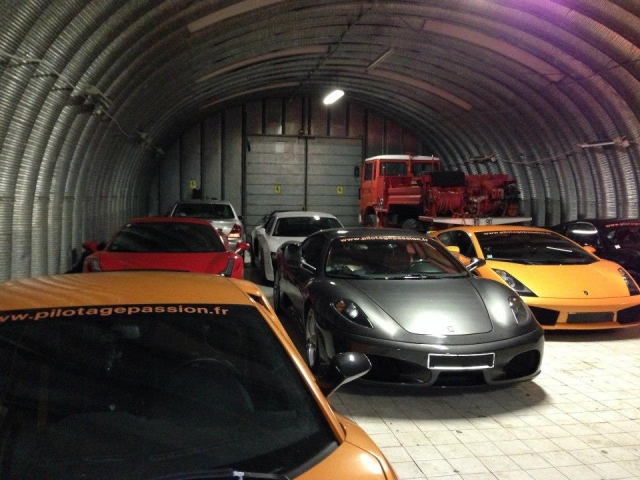 Ankunft der Fahrzeuge 