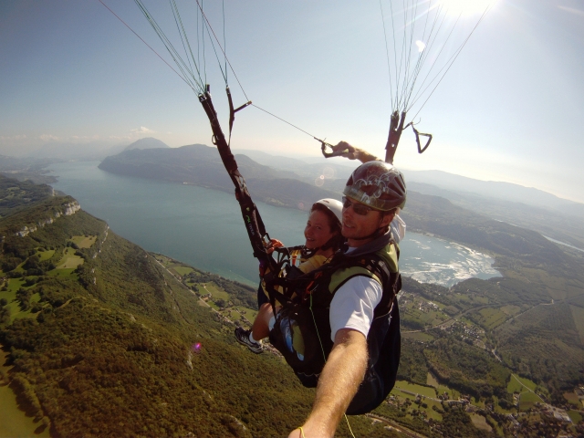 Battesimo in tandem Parapendio Savoie 