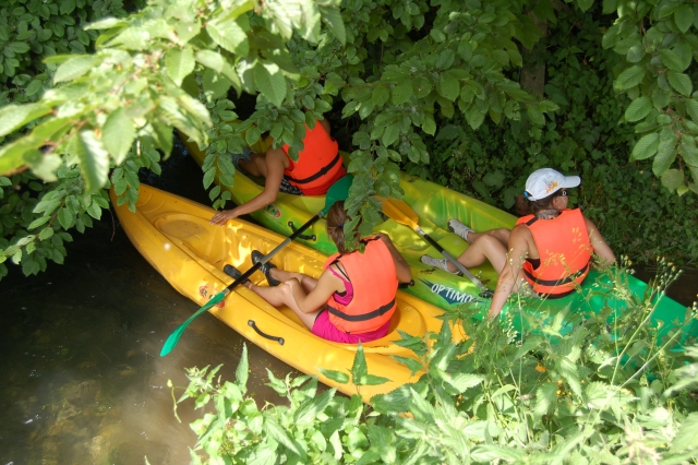  Gita in canoa nel 76 