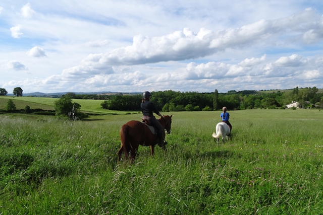  Caballo de caballo en Cahuzac en Vère 