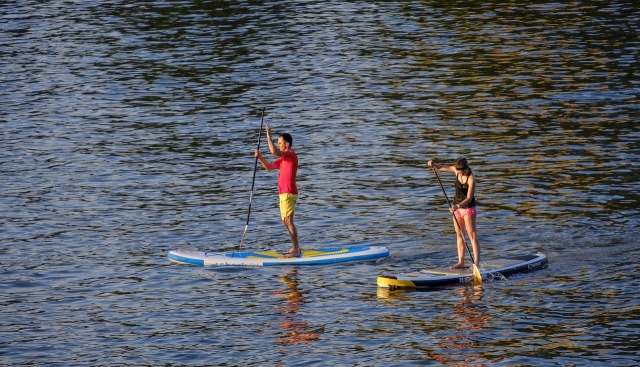  Ruhe und Stille beim Stand Up Paddle 