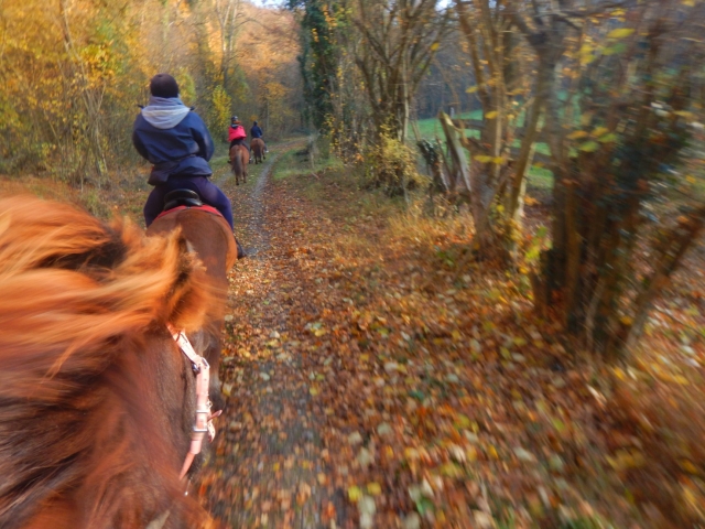  A caballo 
