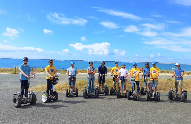 Segway with friends in Morbihan