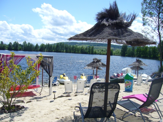  ein einzigartiger Strand in der Auvergne 