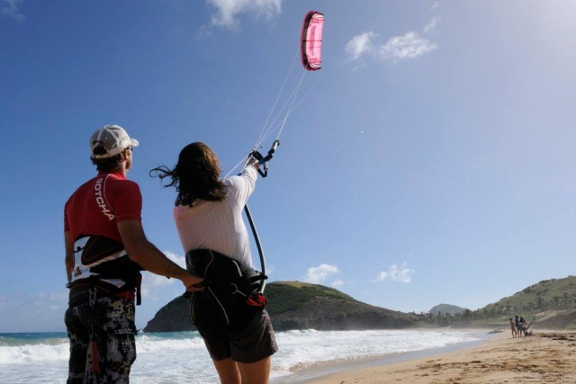 Beginner kitesurfing course in the Pyrenees-Orientales 