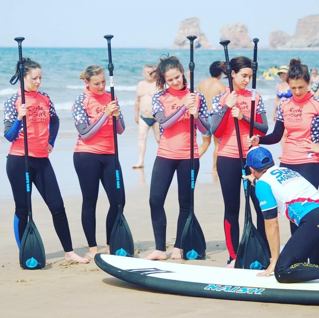  Paddle Surf training 