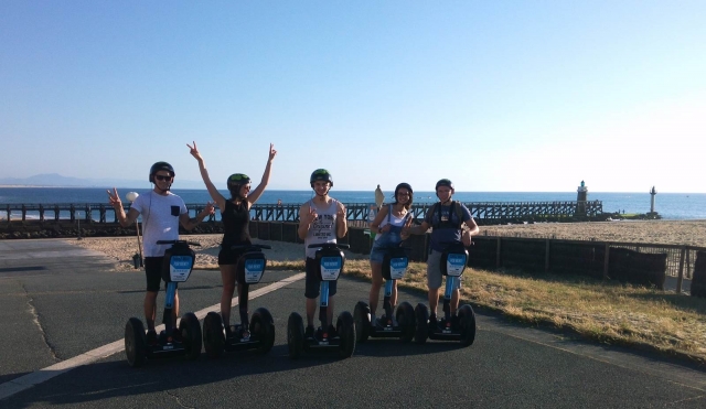  Passeio de segway em família 