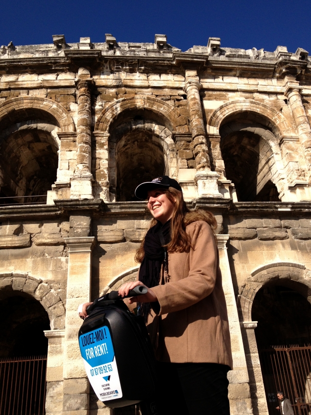 参观尼姆的古迹