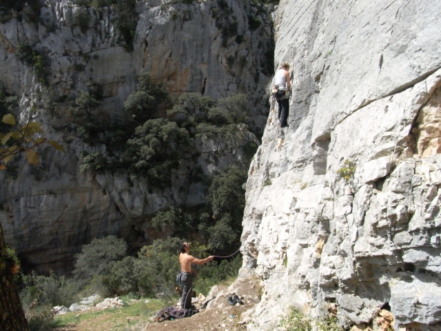 Einführung in das Klettern in der Region Hérault 