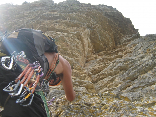  Klettern mitten im Sommer 