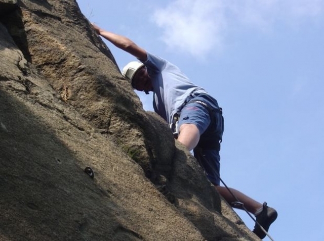  Climbing in Vicdessos. 