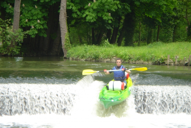  passaggio della diga di Moret sur Loing 