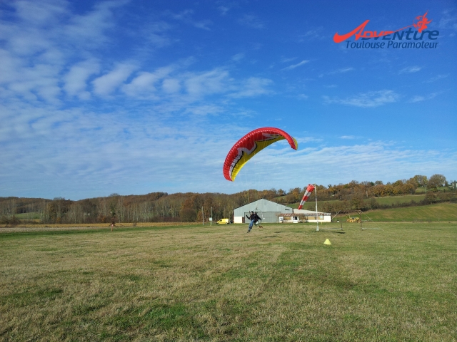  Atardecer en paramotor