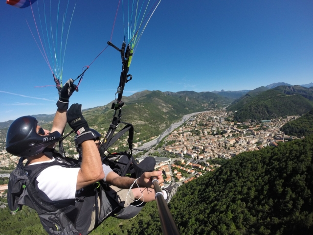  Vuelo en parapente en Digne les Bains 