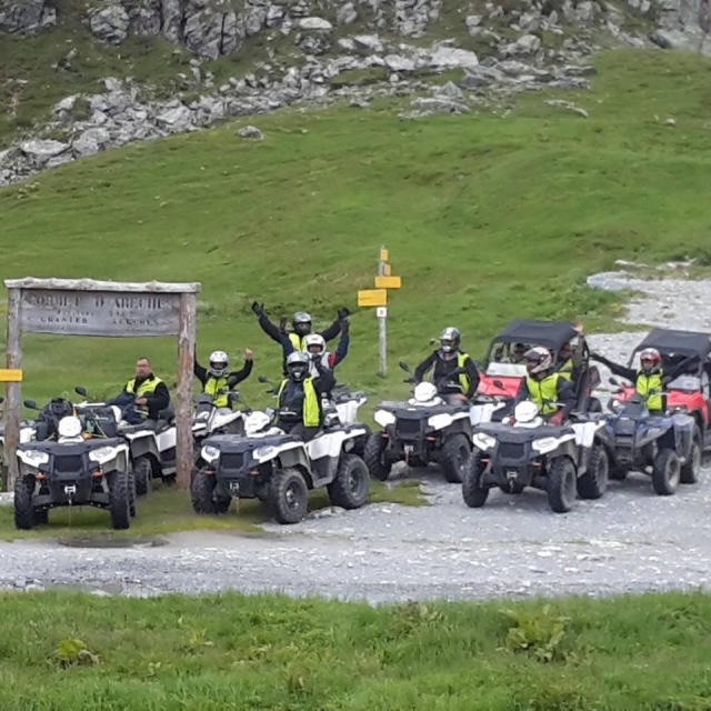  Gruppentour mit dem Quad
