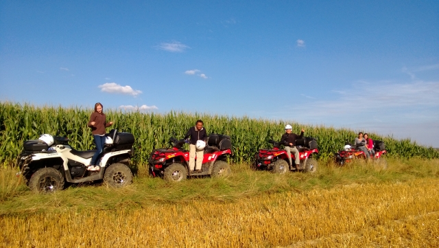  Quad en la campaña Picardie 