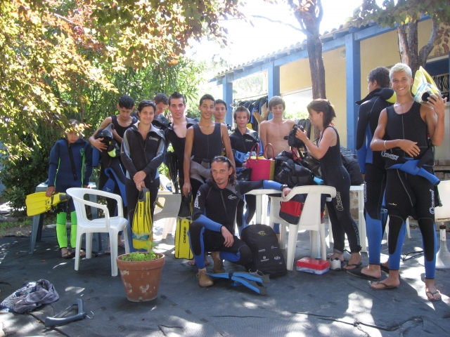  baptisms ready for departure from the centerscuba passion 
