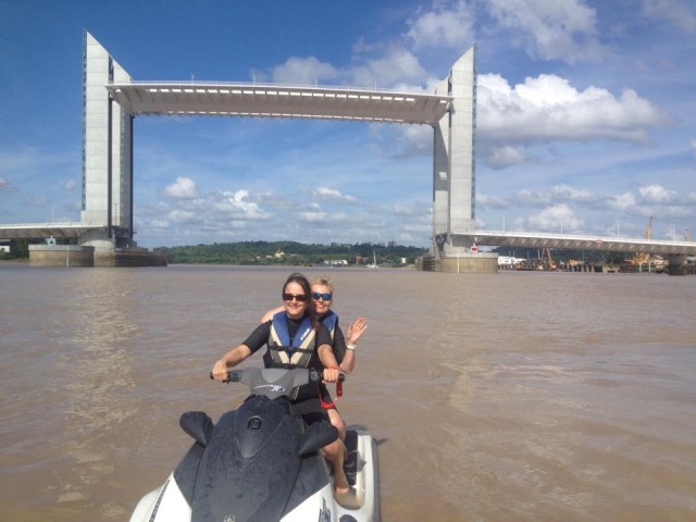  Two-seater jet ski for an aquatic adventure with your partner 