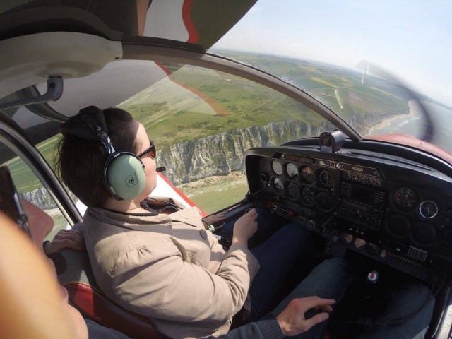 Tour en avion au Pas-de-Calais