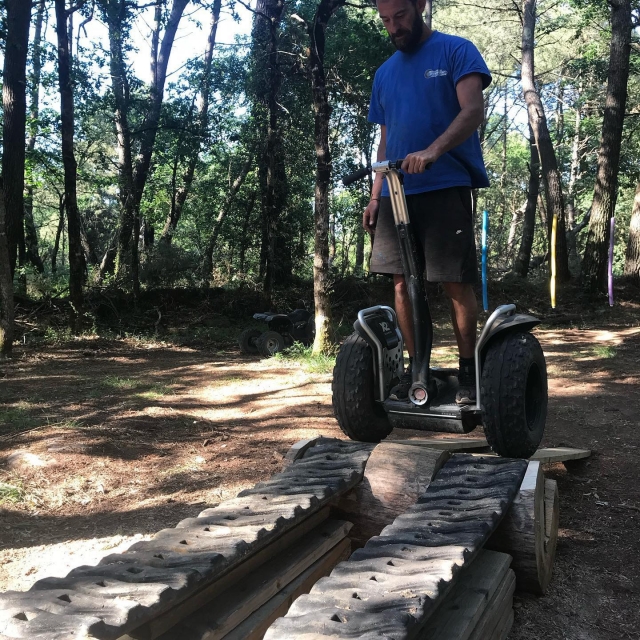  设法挑战我们森林赛道的挑战 