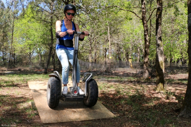  Teste seu equilíbrio com o segway 