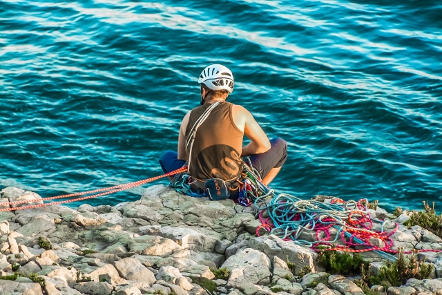  Escalada perto de La Ciotat 