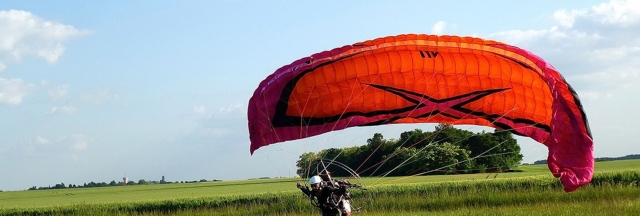 Paramoteur en Gironde