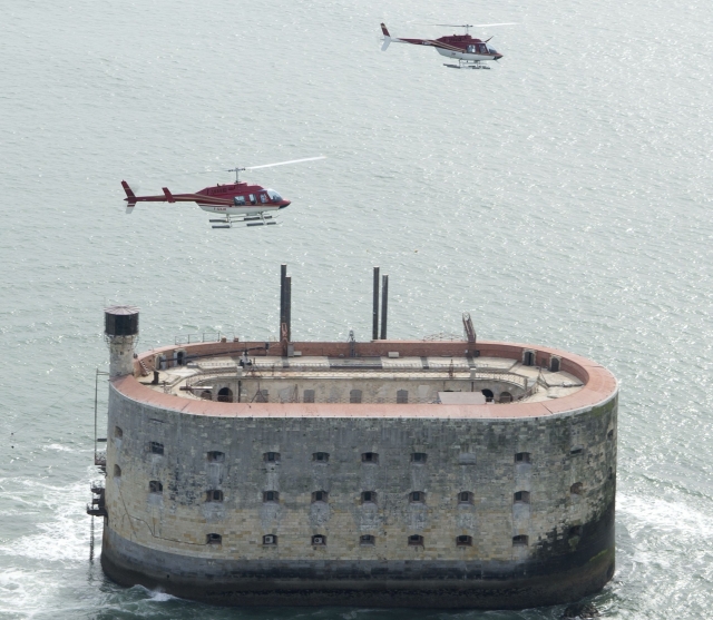  Elicottero a Fort Boyard 